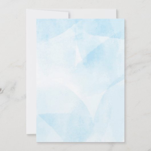 人魚 招待状 (裏面)