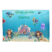 人魚 枕カバー (正面)