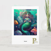 人魚, 海, 魚, グラフィックアーツカード カード (裏面)