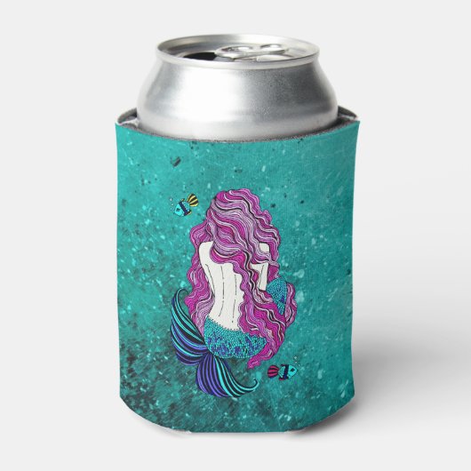 人魚 缶クーラー (缶正面)