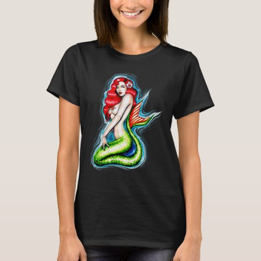 人魚 蘭 Tシャツ (正面)