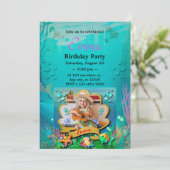 人魚, 貝殻, 海の動物の友達, サンゴ礁 招待状 (スタンド正面)