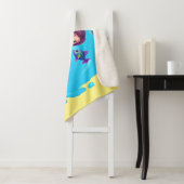 人魚、魚の水に飛び散パーソナライズされたる シェルパブランケット (インサイチュ)