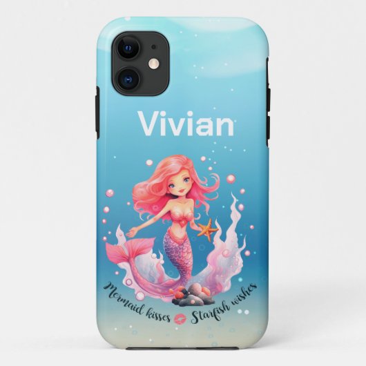 人魚 Case-Mate iPhoneケース (裏面)