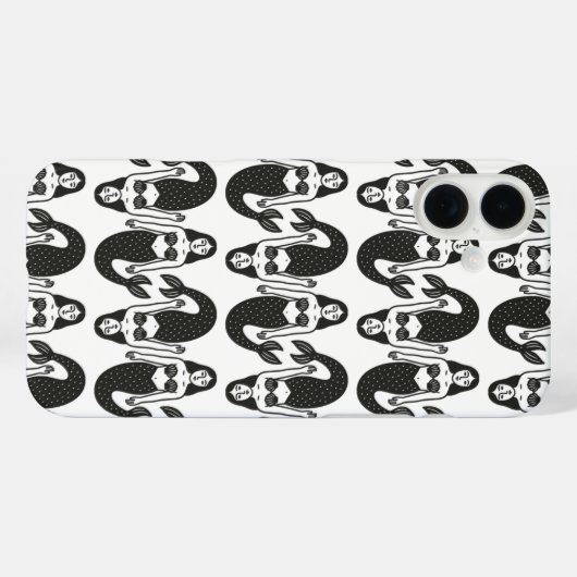 人魚 Case-Mate iPhoneケース (裏面 (横))