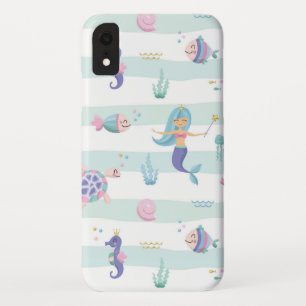 人魚 iPhone XRケース