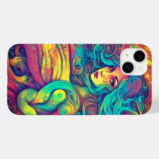人魚 Case-Mate iPhoneケース (裏面 (横))