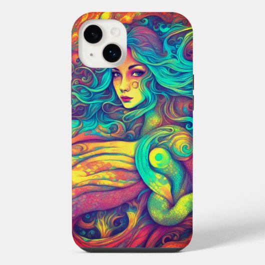 人魚 iPhoneケース (裏面)