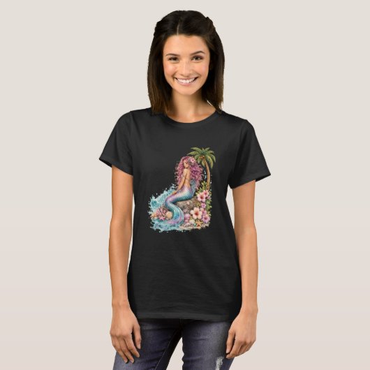 人魚 Tシャツ (正面フル)