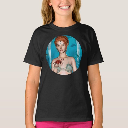 人魚 Tシャツ (正面)