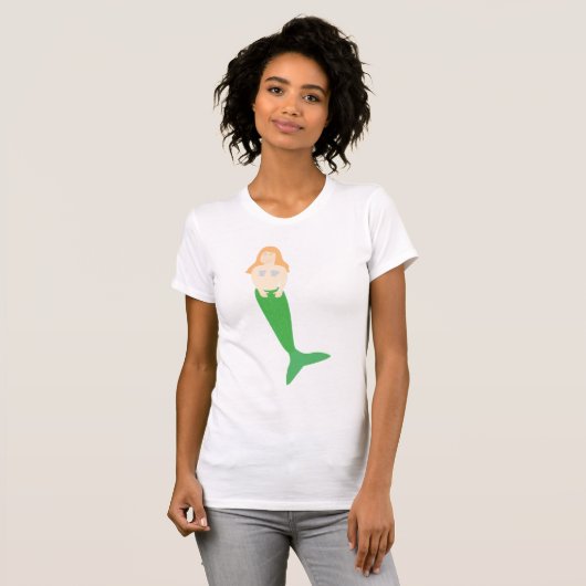人魚 Tシャツ (正面フル)