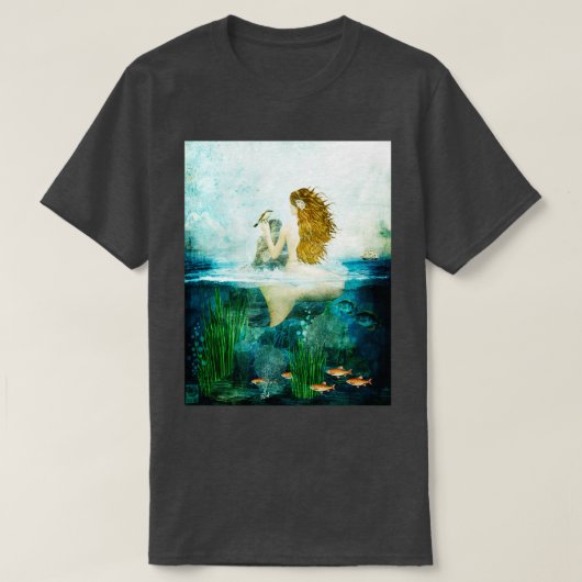 人魚 Tシャツ (デザイン正面)