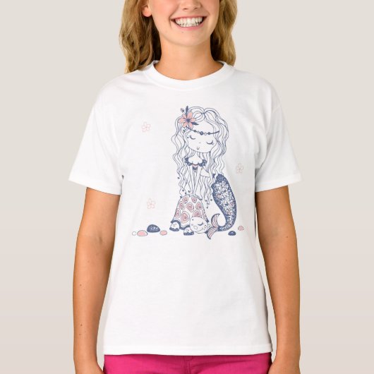 人魚 Tシャツ (正面)