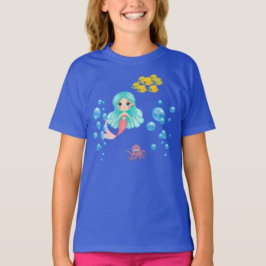 人魚 Tシャツ (正面)