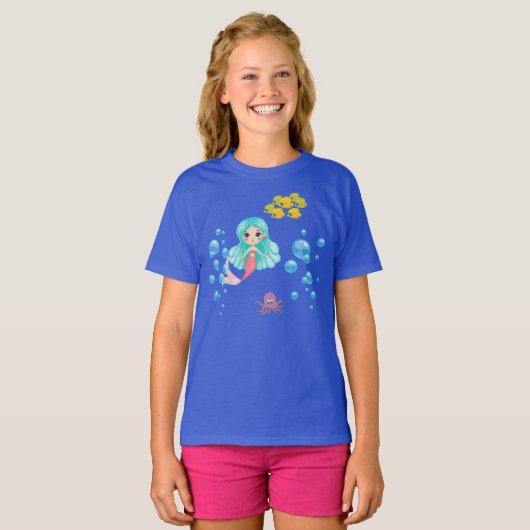 人魚 Tシャツ (正面フル)
