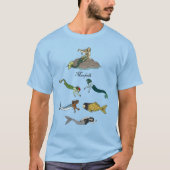 人魚 Tシャツ (正面)
