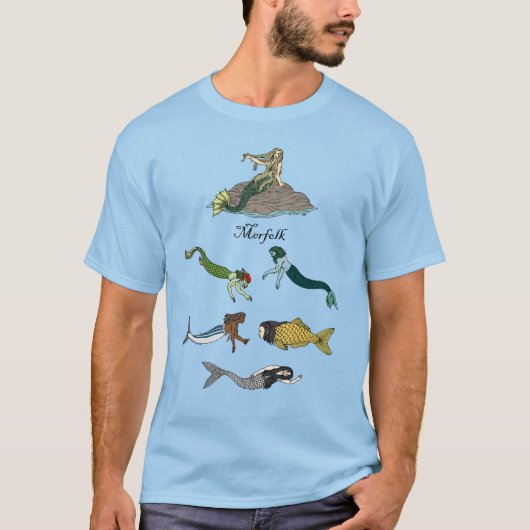 人魚 Tシャツ (正面)