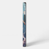 人魚AI生成スマホケース iPhoneケース (左側面)