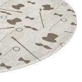 人2のためのレトロパターン カッティングボード (角)