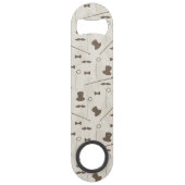 人2のためのレトロパターン スピード栓抜き (裏面)