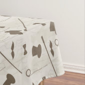 人2のためのレトロパターン テーブルクロス (インサイチュ)