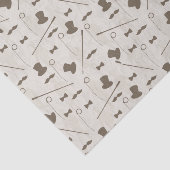 人2のためのレトロパターン 薄葉紙 (詳細)