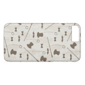 人2のためのレトロパターン Case-Mate iPhoneケース (裏面(横))