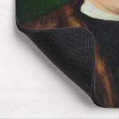 人2のポートレート マウスパッド (コーナー)