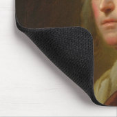 人3のポートレート マウスパッド (コーナー)