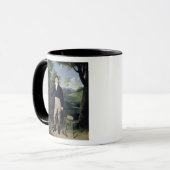 人3のポートレート マグカップ (正面左)