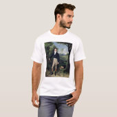 人3のポートレート Tシャツ (正面フル)