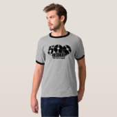人500のロゴ(信号器)のTシャツ Tシャツ (正面フル)