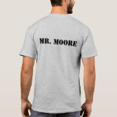 人、カメロン Tシャツ (裏面)