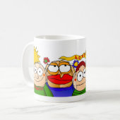 人 コーヒーマグカップ (正面左)