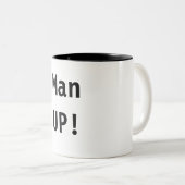 人! ツートーンマグカップ (正面右)