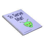 人-宇宙人のレシピの本--に役立つため ノートブック (右側)