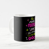 人+犬+愛 コーヒーマグカップ (正面左)