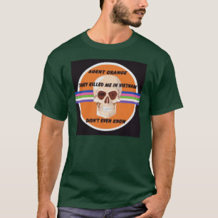 人、獣医のエージェント・オレンジの抗議のティー Tシャツ