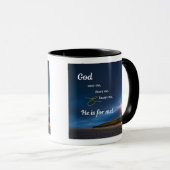 人 – 神が知っている私 マグカップ (正面右)