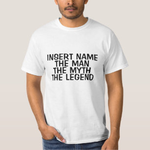 人、神話、伝説のカスタムのワイシャツ Tシャツ
