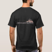 人-私の宇宙でよりよく見ました Tシャツ (裏面)