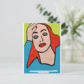 人! 郵便はがき ポストカード (スタンド正面)