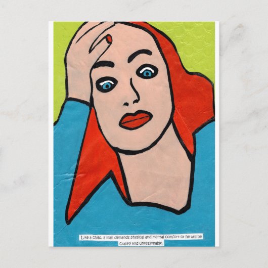 人! 郵便はがき ポストカード (正面)