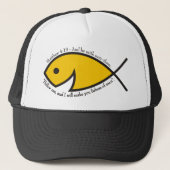 人- Matthewの4:19の漁師 キャップ (正面)