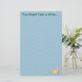 人Snailey 便箋 (スタンド正面)