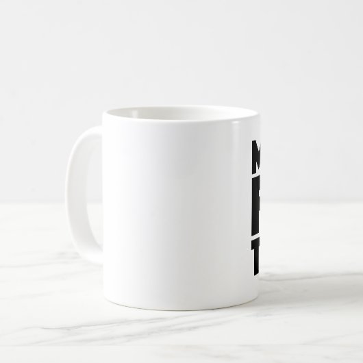 人Uファンはリヴァプール及び人都市ファンのためのマグを引き裂きます コーヒーマグカップ (正面左)