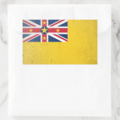 仁上 長方形シール (バッグ)