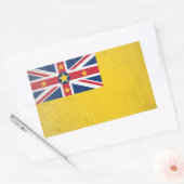 仁上 長方形シール (封筒)