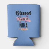 仁名賛美と称される 缶クーラー (裏面)