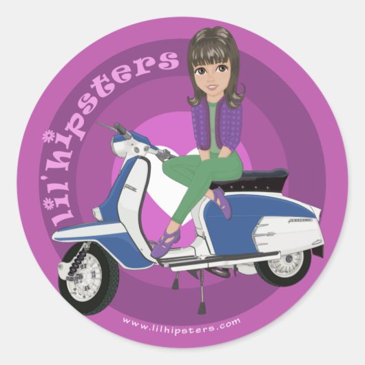 仁奈 ラウンドシール (正面)